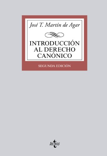 Introducción al derecho canónico (Derecho - Biblioteca Universitaria de Editorial Tecnos)